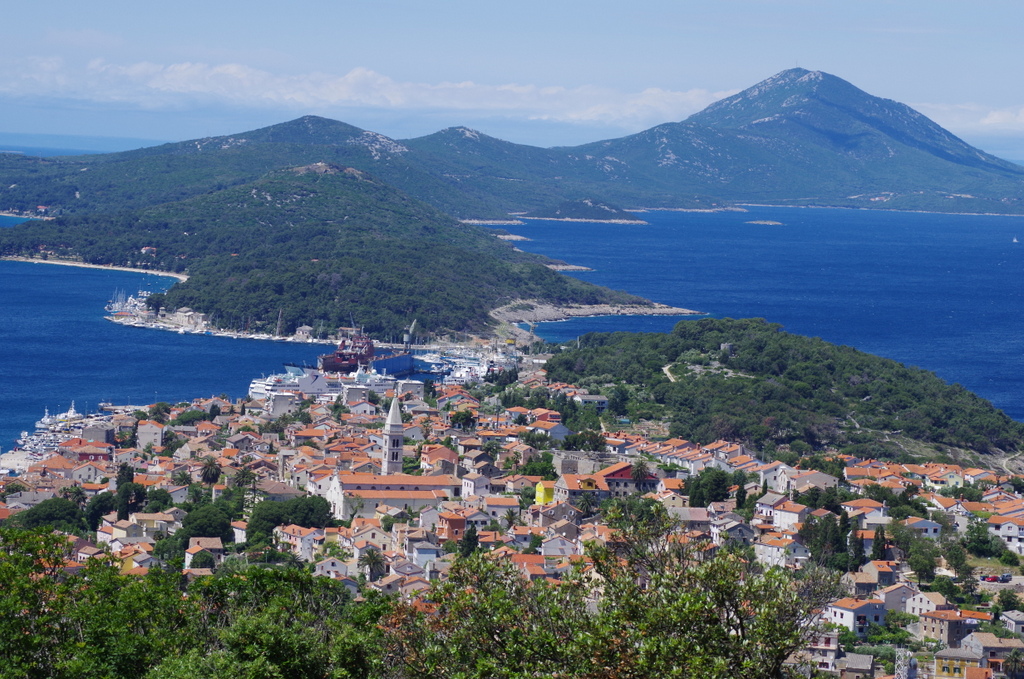 Inselwelt mit Blick auf Mali Losinj